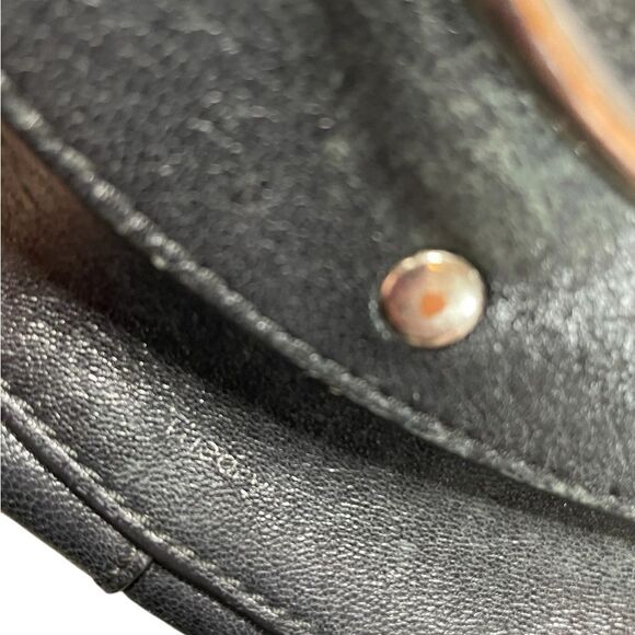 THEORY Whitney Leather Bag Black - Picture 8 of 14